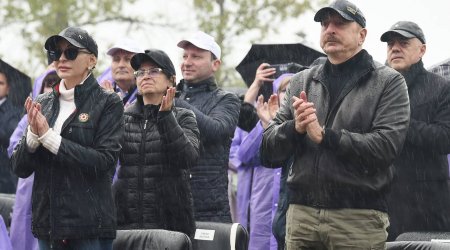 Prezidentlə xanımı Şuşada V “Xarıbülbül” Festivalında - FOTO