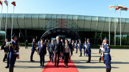 Litva Prezidentinin Azərbaycana rəsmi səfəri başa çatdı - FOTO