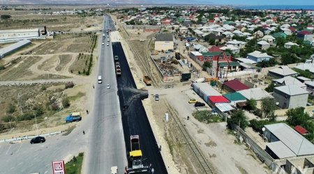 Azərbaycanda bu yol genişləndirilir, 4 zolaqlı olacaq - FOTO 