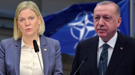 Ərdoğan İsveç Baş naziri ilə NATO məsələsini müzakirə etdi