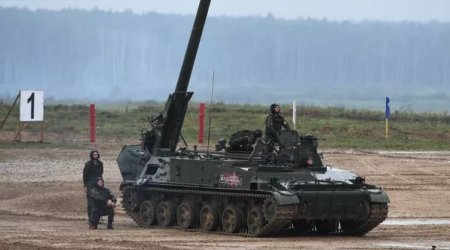 Ukrayna hərbçiləri Rusiya telekanallarına baxıb “Tulpan” minaatanını məhv etdi