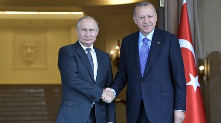 Ərdoğanla Putin Ukraynadakı son vəziyyəti müzakirə etdilər