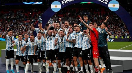 Argentina millisi İtaliya yığmasını 3 cavabsız qolla məğlub etdi - FOTO-VİDEO