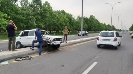 Göygöldə mikroavtobus minik avtomobili ilə TOQQUŞDU – XƏSARƏT alan var