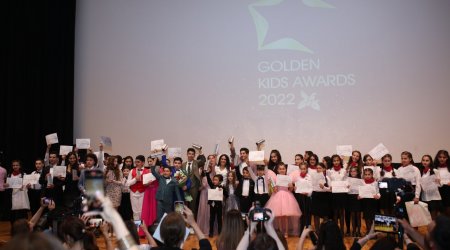 “GOLDEN KİDS AWARDS 2022” mükafatlandırma mərasimi keçirildi – FOTO/VİDEO