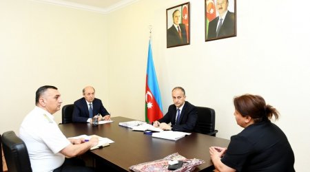 Ədliyyə naziri Lənkəranda vətəndaşları qəbul etdi