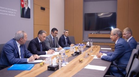 Rəşad Nəbiyev avropalı sədr müavini ilə görüşdü