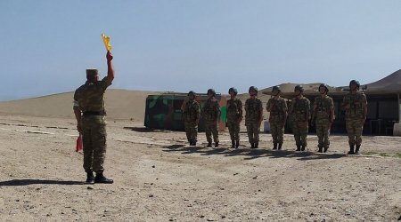 Azərbaycan ordusunda təlim ATIŞLARI - FOTO