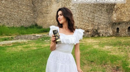 Nəsrin Cavadzadə Şuşadan paylaşım etdi: