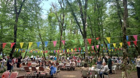 Qubada Azərbaycanda yaşayan tatarların milli bayramı keçirilir - FOTO