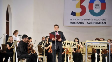 Filarmoniyada Azərbaycan, Ruminiya musiqilərindən ibarət konsert olub - FOTO