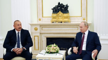 İlham Əliyev Putinlə Aşqabadda görüşəcək