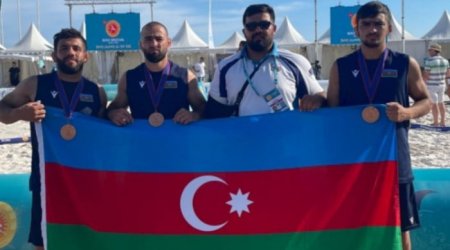 Güləşçilərimiz Fransada 3 medal qazandı