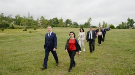 Türk Dövlətləri Təşkilatının rəsmiləri CIDIR DÜZÜNDƏ - FOTO