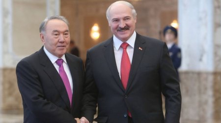 Lukaşenko Nazarbayevlə MÜZAKİRƏLƏR APARDI