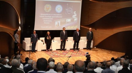 Ağsaqqal və veteranların təmsil olunduğu QHT-lərin əməkdaşlıq forumu keçirilib - FOTO