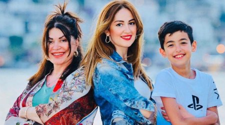 Sənubər qızı və nəvələri ilə Türkiyədə tətildə - FOTO 