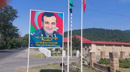 Polad Həşimovun xatirəsi doğulduğu rayonda anıldı - FOTO 