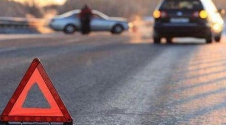 Ağstafada yol qəzası - 3 nəfər xəsarət aldı