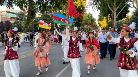 Azərbaycan Türkiyədə keçirilən beynəlxalq festivalda təmsil olundu - FOTO