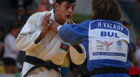 Mingəçevirli cüdoçu Avropada gümüş medal qazandı - FOTO/VİDEO