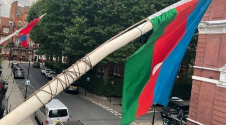 Londondakı səfirliyimizin hücumdan sonrakı VİDEOGÖRÜNTÜLƏRİ 