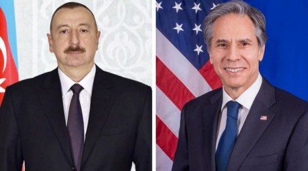 Blinken Prezident İlham Əliyevə zəng edib