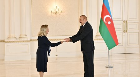 İlham Əliyev bu ölkələrin səfirlərinin etimadnamələrini qəbul etdi - FOTO