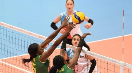 Qadın voleybolçulardan ibarət millimiz İslamiadanın yarımfinalında - FOTO