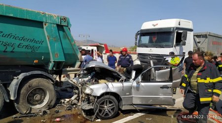 Bakı-Quba yolunda yaralanan 2 nəfərin kimliyi məlum oldu - YENİLƏNİB - ÖZƏL/FOTO