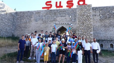 Şəhid övladları üçün Şuşada “Xarıbülbül” düşərgəsi təşkil edilib – FOTO