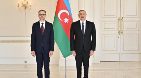 Prezident Almaniya və İsveç səfirlərinin etimadnamələrini qəbul etdi – FOTO