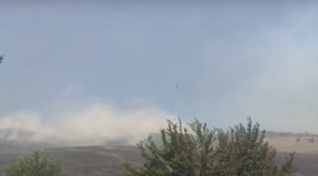 Qəbələ, Şabran, Qubada yanğınların söndürülməsi davam edir – RƏSMİ 