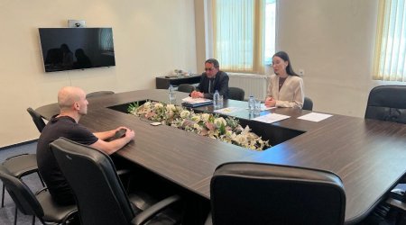 Ombudsman Aparatı Azərbaycanda məhkum edilmiş erməni diversantlara baş çəkdi