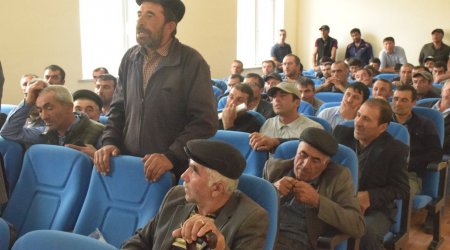 Xınalıqda səyyar qəbul keçirildi - FOTO