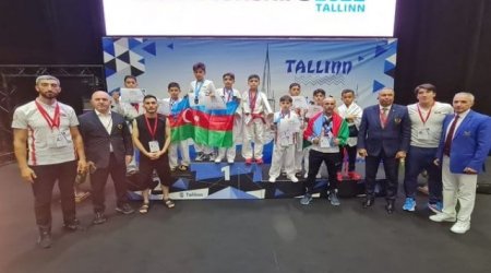 Taekvondoçularımız bir gündə 9 medal qazandı - AVROPA ÇEMPİONATI