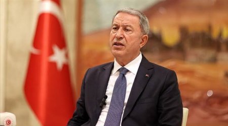 Hulusi Akar amerikalı həmkarı ilə MÜZAKİRƏLƏR APARDI