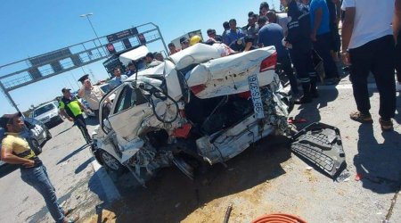 Zığ şossesindəki ağır qəzada həyatını itirən ailənin FOTOLARI 