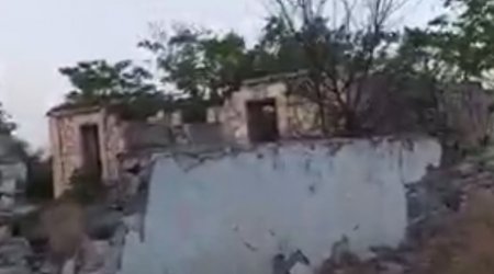 Rəmişin Ağdamda xarabalığa dönən evi - VİDEO