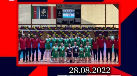 Azərbaycan voleybol yığması “AVRO-2023”də növbəti qələbəsini qazandı