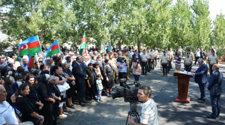 Daşkəsəndə şəhid yaxınları və qazilər üçün nümunəvi addım - FOTO/VİDEO