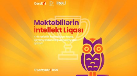 “Nə? Harada? Nə zaman?”: Məktəblilər üçün intellekt LİQASI