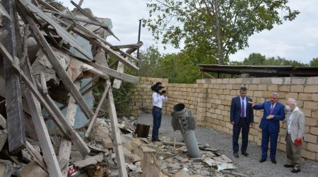 Yaponlar Tərtərdə erməni vəhşiliyinin şahidi oldu - FOTO