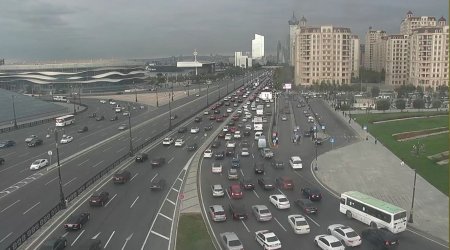 Paytaxtın bu küçə və prospektlərində sıxlıq var - SİYAHI
