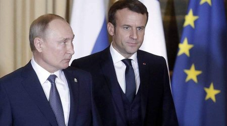 Makron Putini müharibəni dayandırmağa çağırdı – Kremlin sahibi onu HƏDƏLƏDİ