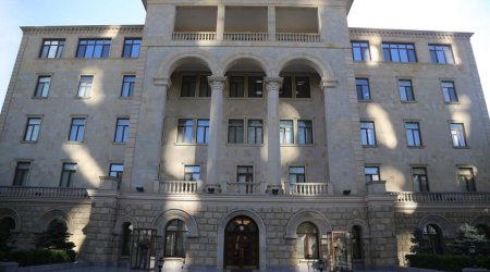 Müdafiə Nazirliyi: Ordumuz yalnız legitim hərbi hədəflərə qarşı lokal cavab tədbirləri görür