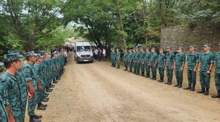 Şəhid hərbçi Nahid Məmmədov Cəlilabadda DƏFN EDİLDİ