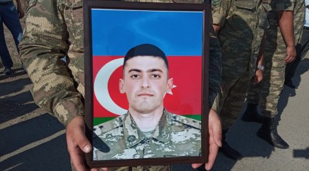 Şəhid Qorxmaz İsgəndərov Ağcabədidə dəfn olunub - FOTO 