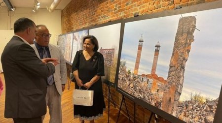 ABŞ-da ermənilərin vandallığını əks etdirən sərgi keçirildi - FOTO