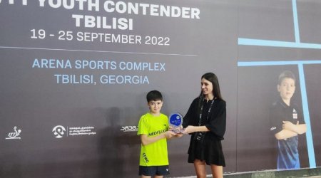 Tennisçimiz beynəlxalq turnirdə bürünc medal QAZANDI